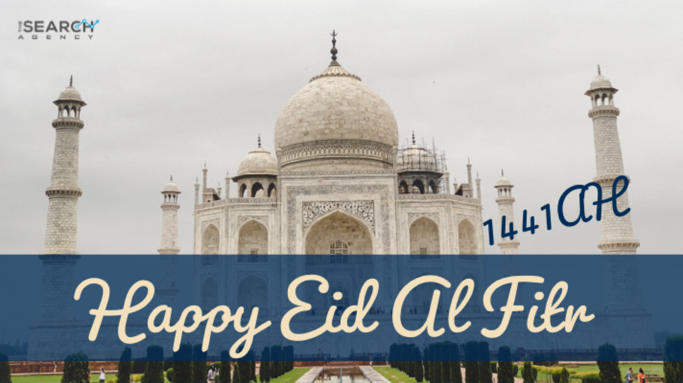 Happy Eid Al Fitr 1441 AH from everyone here at The Search Agency